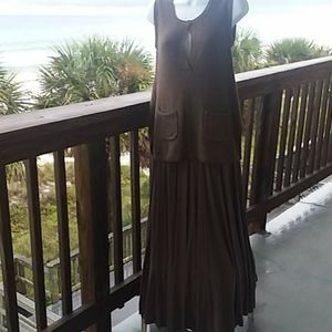 Two Items: Lapis Skirt - S & j jill Skirt - xs